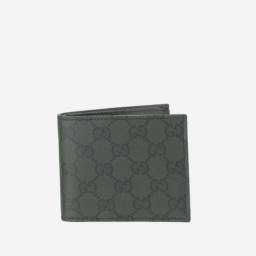 Wallet Essence Classic Bi-Fold Green Cotton & Cardholders