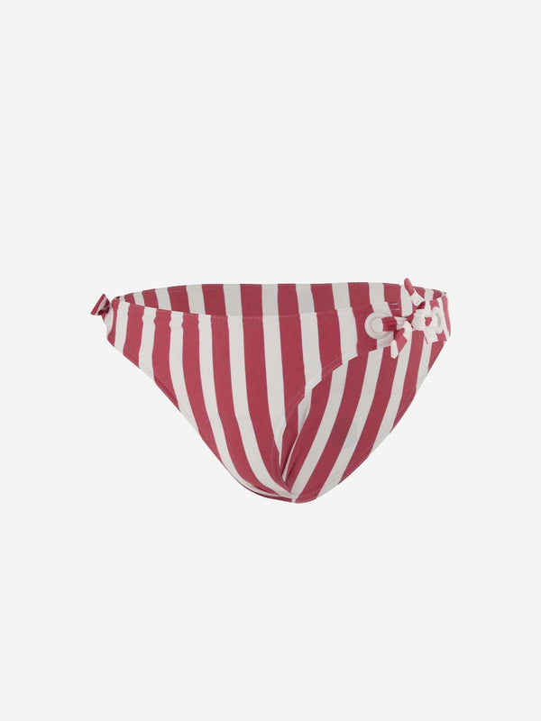 Bikini Bottom Striped Multicolour Polyamide Swimwear