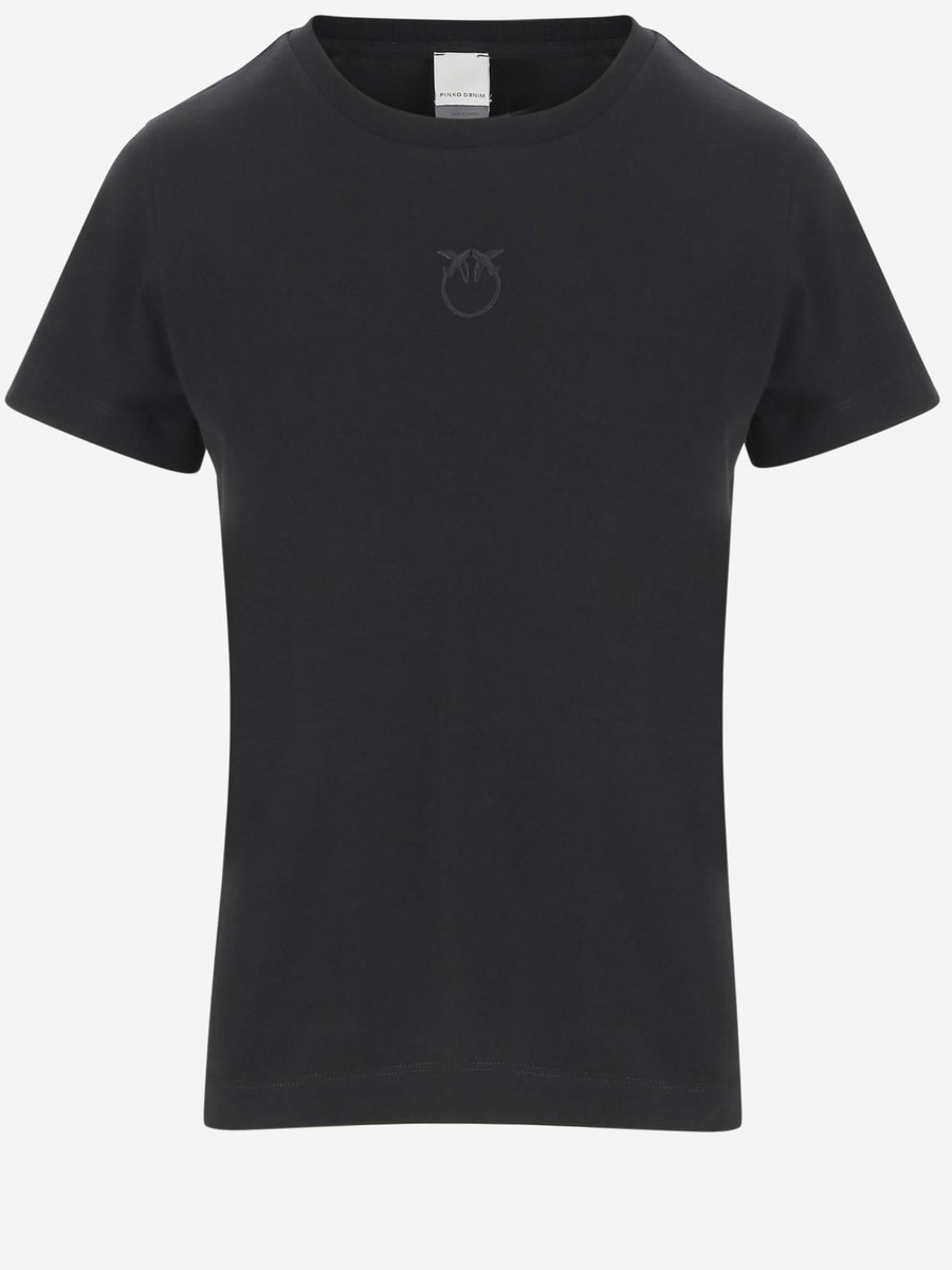 Cotton T-Shirt Black T-shirts & Jerseys