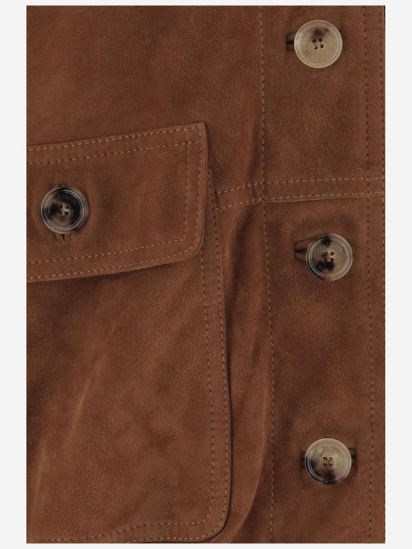 Leather Jacket Lambskin Brown