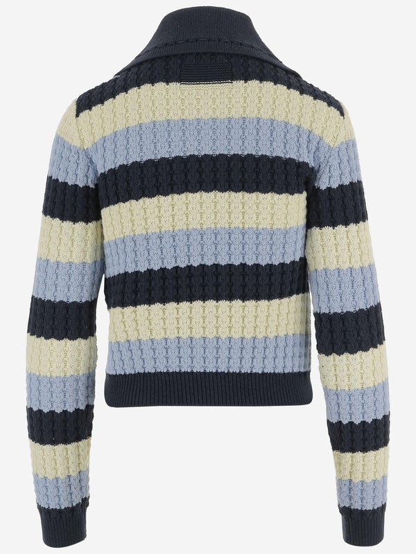 Knit Kirby Silk And Cotton Multicolour Knitwear
