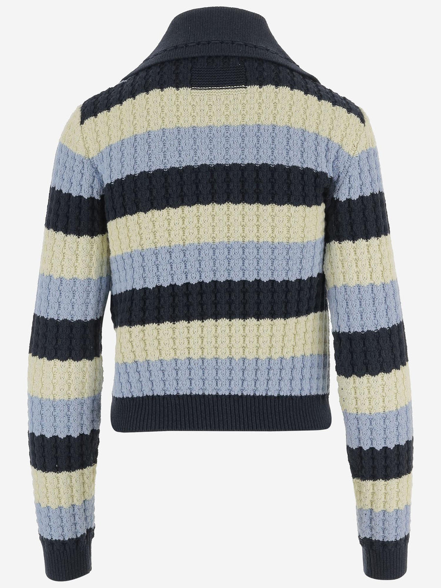 Knit Kirby Silk And Cotton Multicolour Knitwear