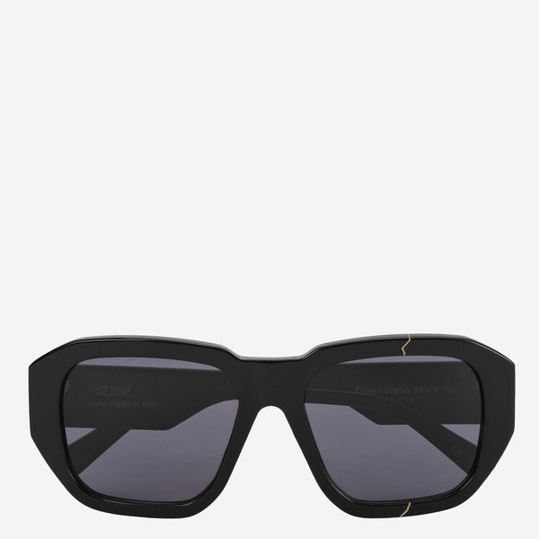 Broken Cosmo Sunglasses Black Acetate
