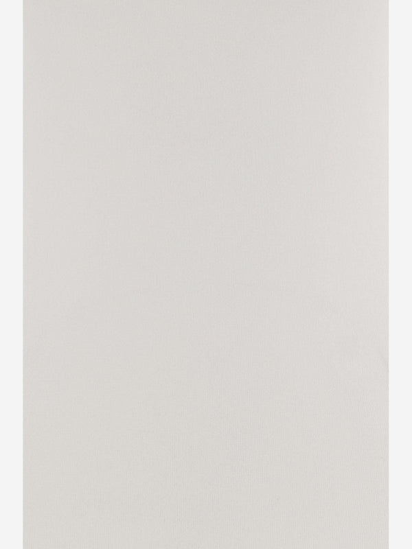 Sweater V-Neck Viscose-Blend White