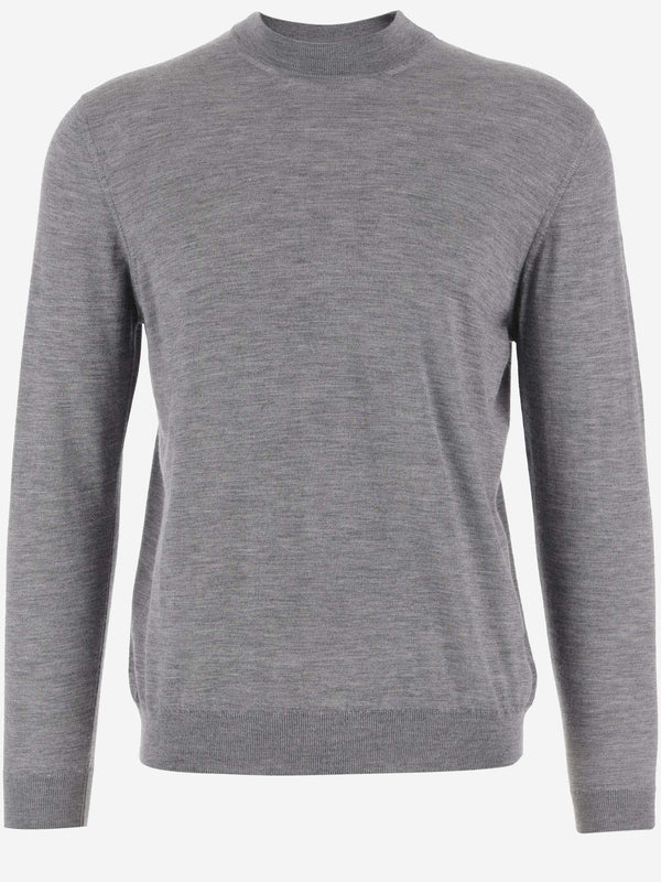 Cashmere And Silk Pullover Gray
