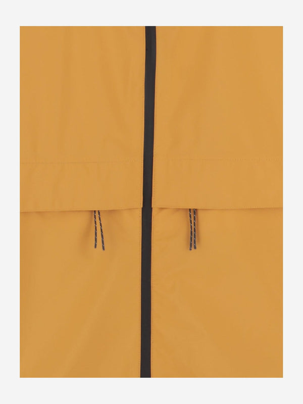 Two-Tone Nylon Jacket Orange Polyamide