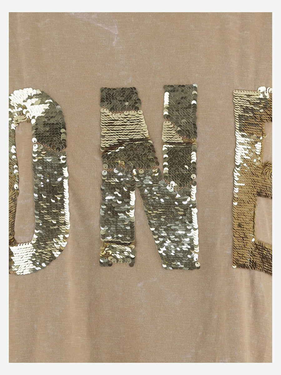 Cotton T-Shirt Beige T-shirts & Jerseys