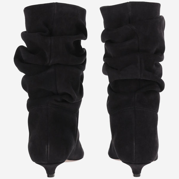 Boots Jamie Suede Leather Black