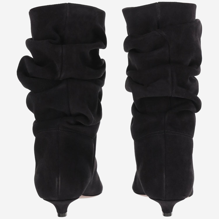 Boots Jamie Suede Leather Black