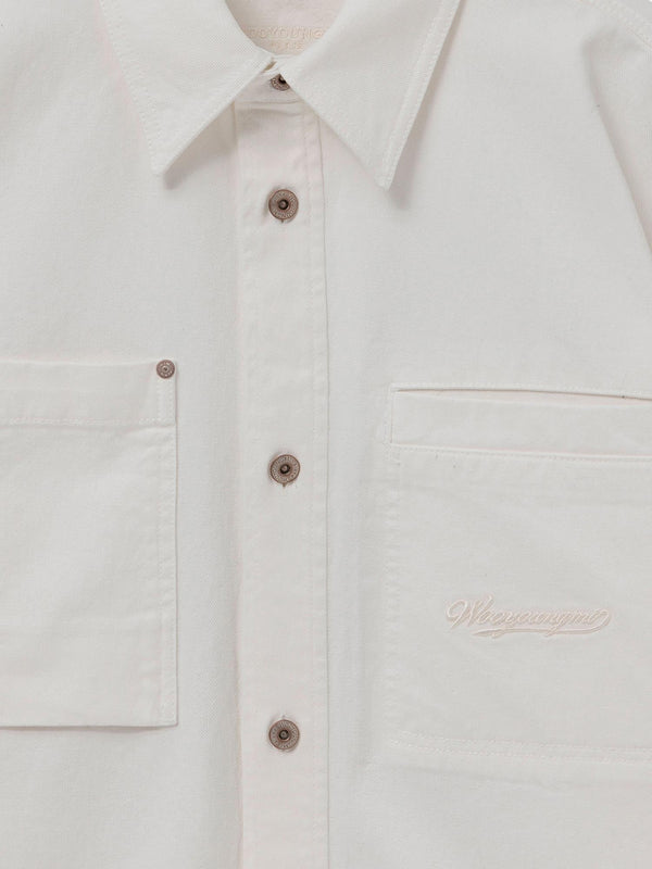 Cotton Shirt Ivory