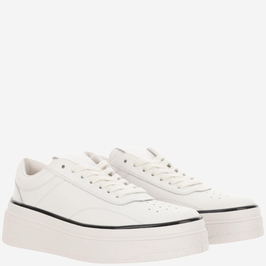 Sneakers Calfskin White Trainers