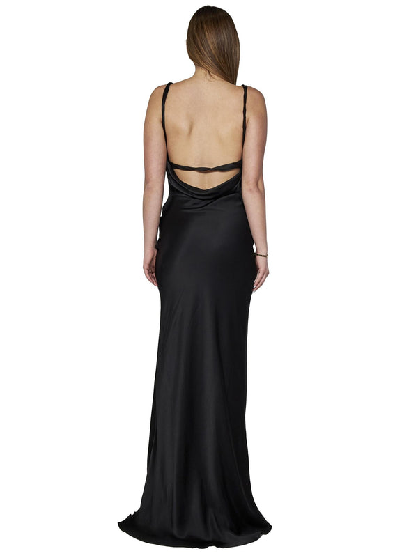 Long Dress Black Acrylic