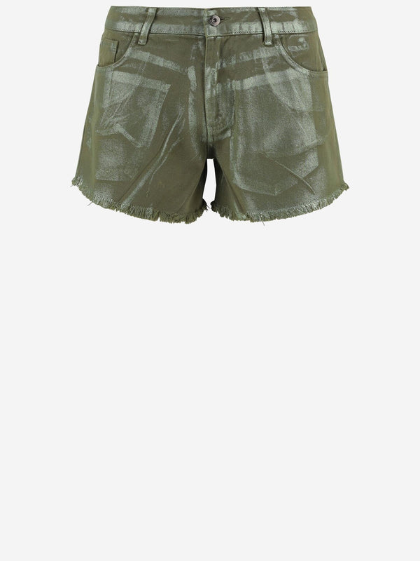 Shorts Cotton Green