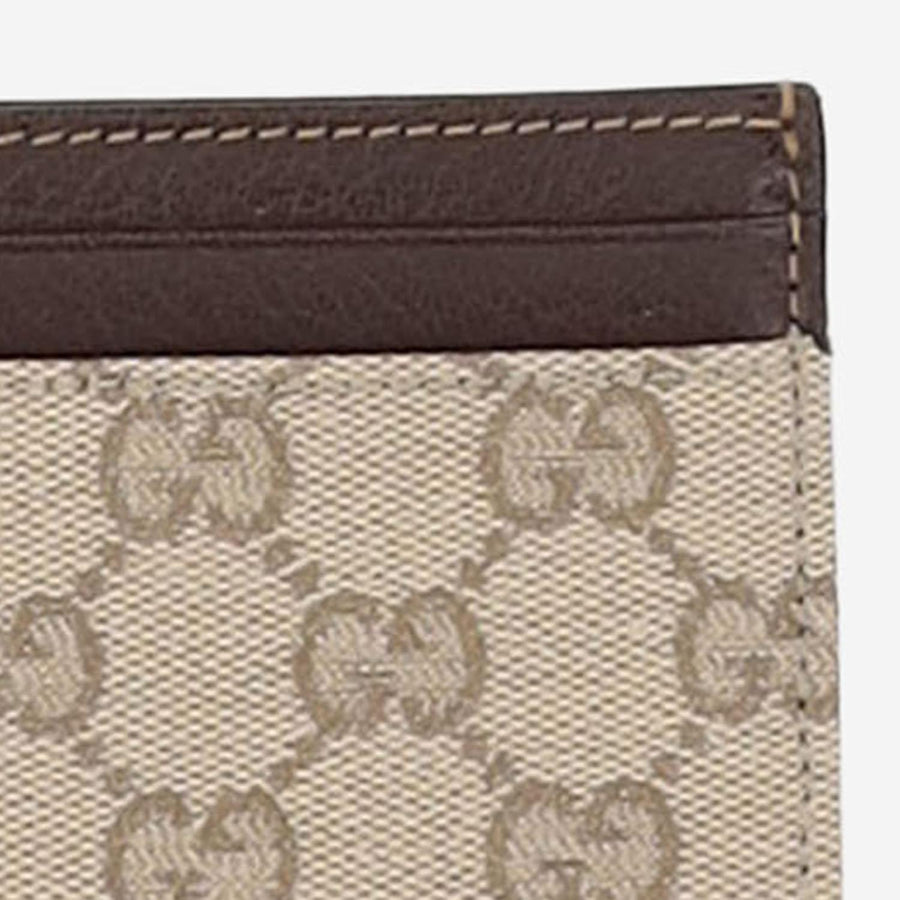 Card Holder Essence Classic Beige Cotton Wallets & Cardholders