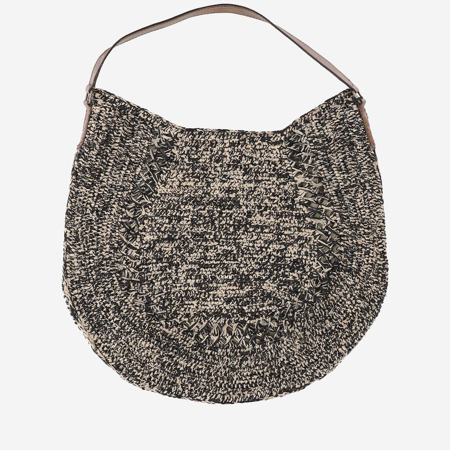 Shoulder Bag Meva Raffia Multicolour
