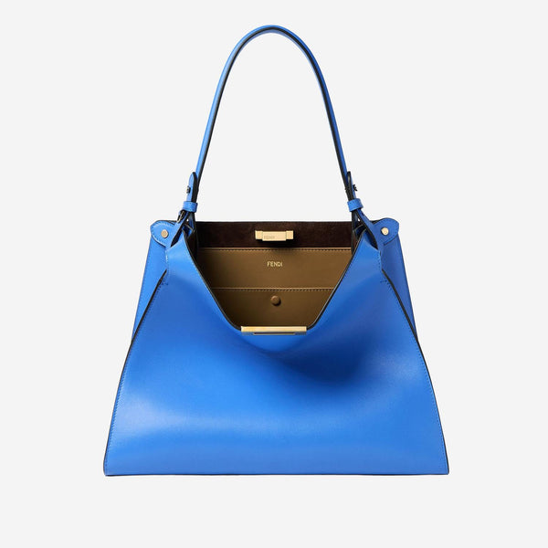 Shoulder Bag Way Light Blue Calfskin