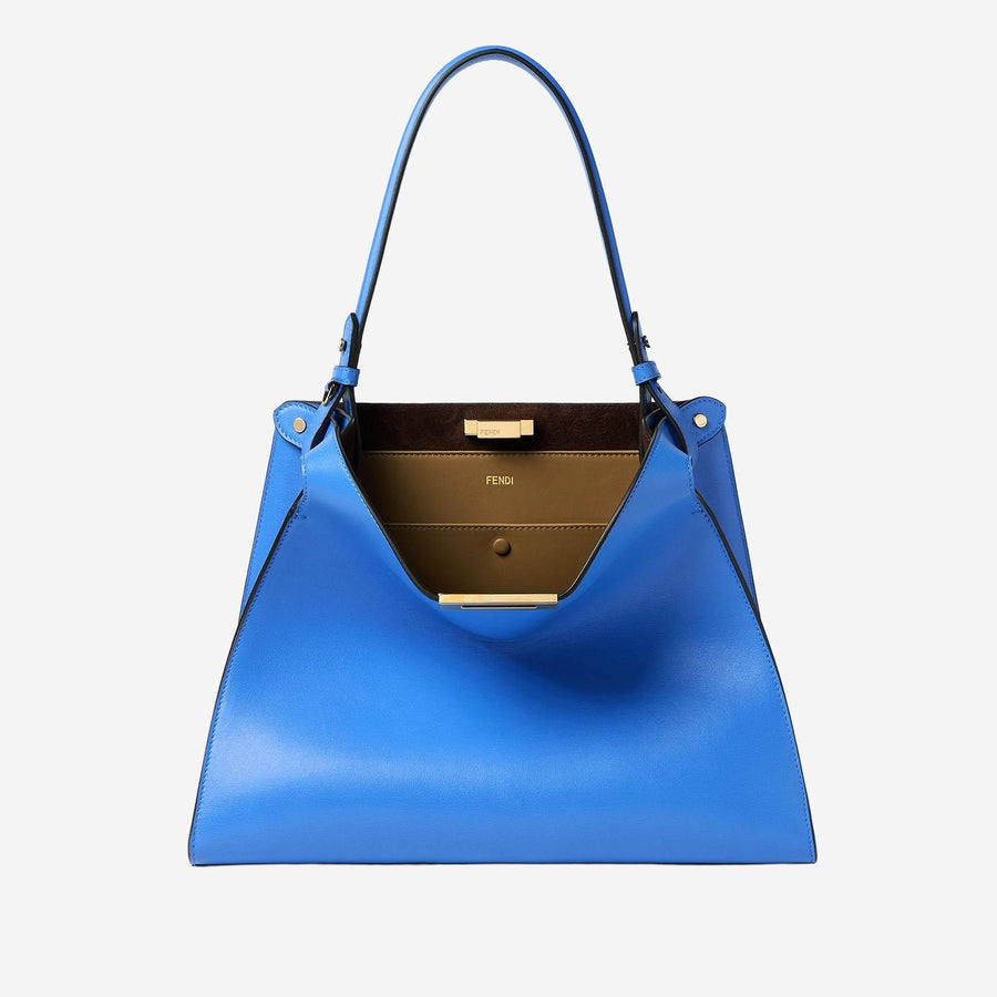 Shoulder Bag Way Light Blue Calfskin
