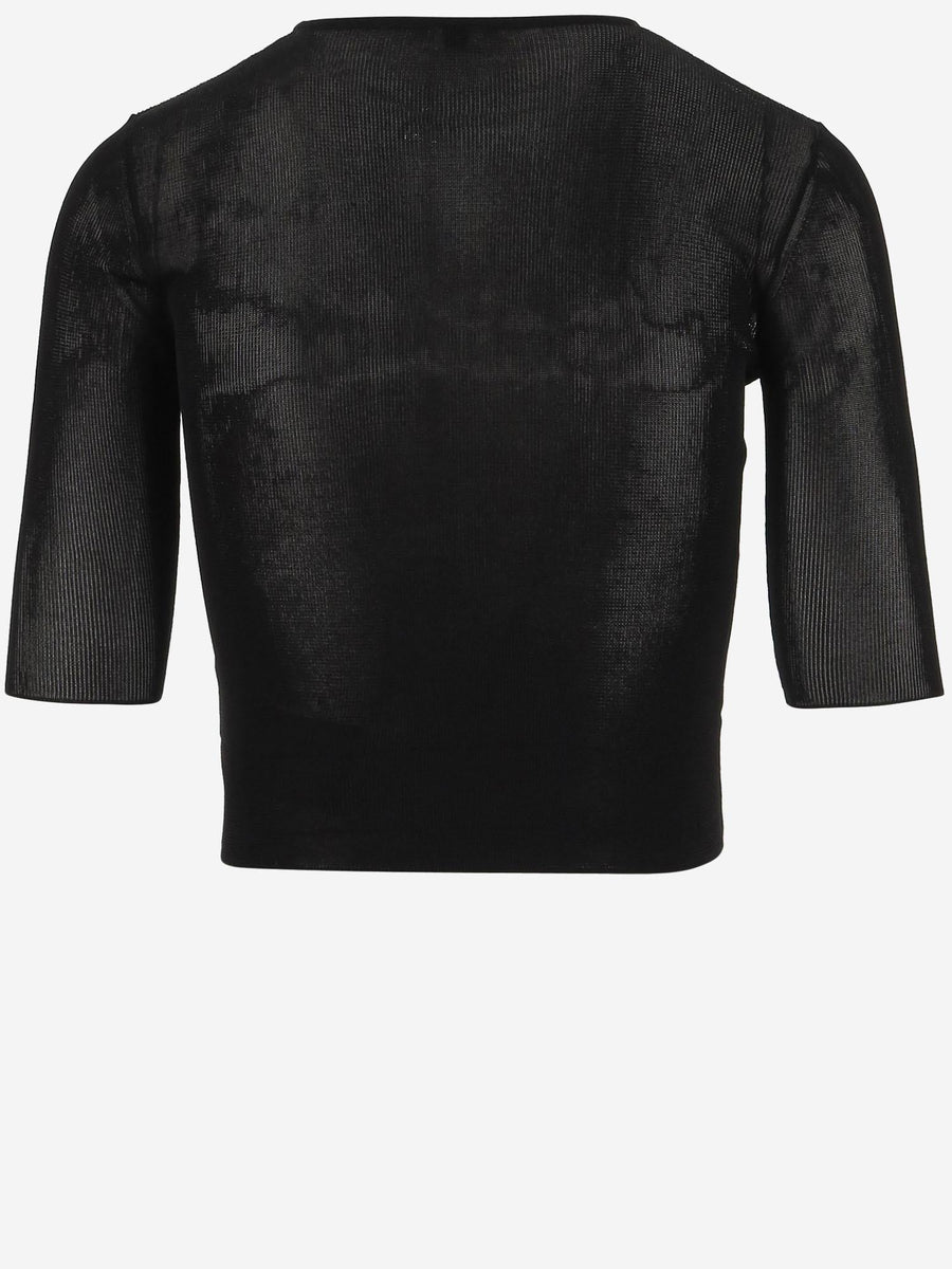 Viscose Cassandre Top Black Tops