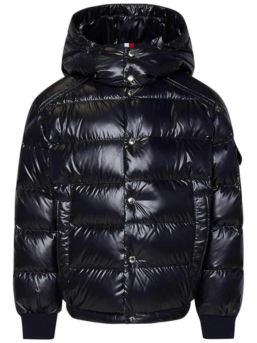 Down Jacket Navy Padded