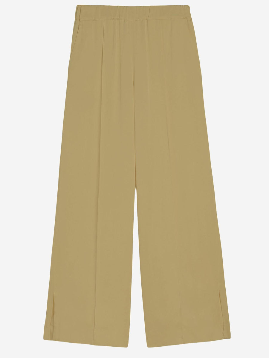 Cotton Trousers Beige