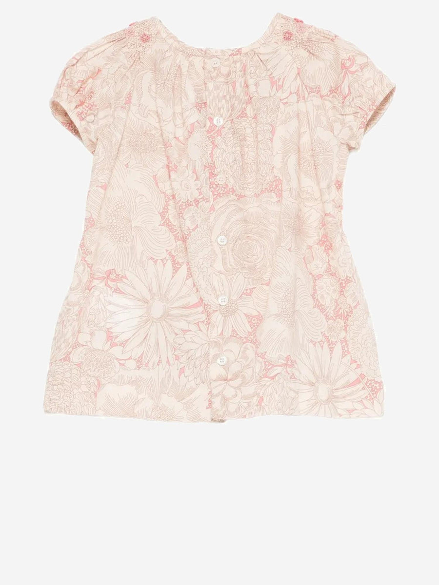 Two-Piece Set Floral Cotton Organic Dress