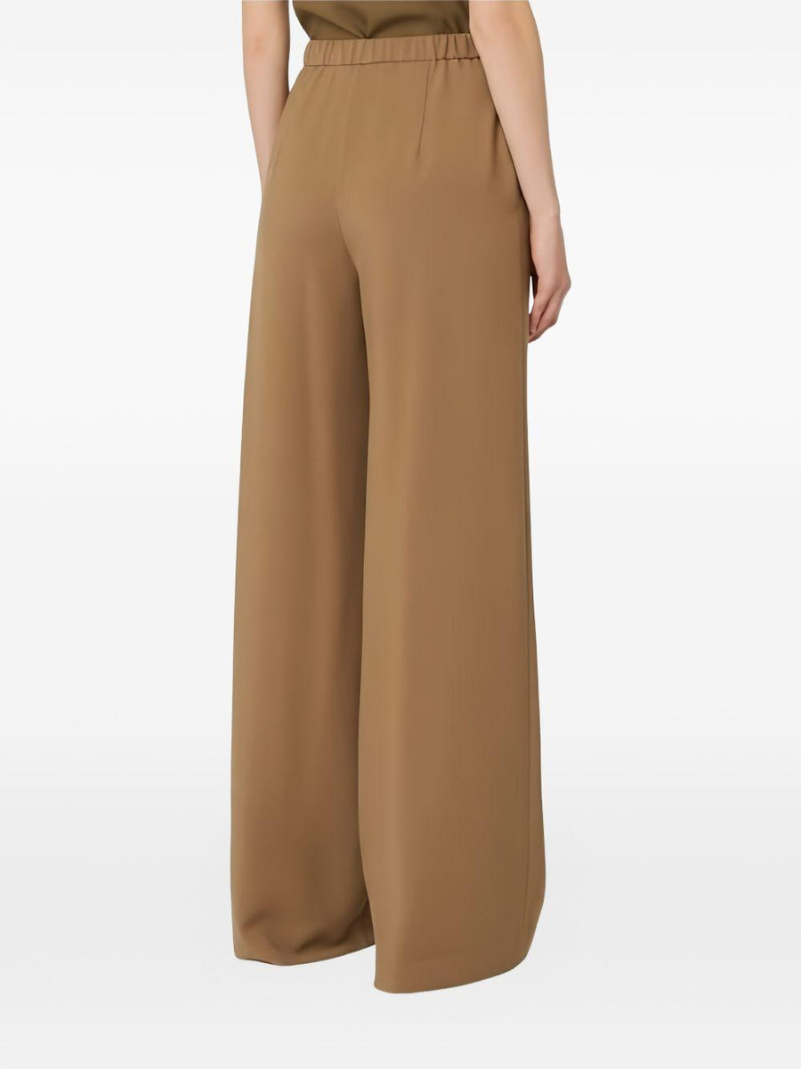 Trousers Mstcorone Beige Virgin Wool
