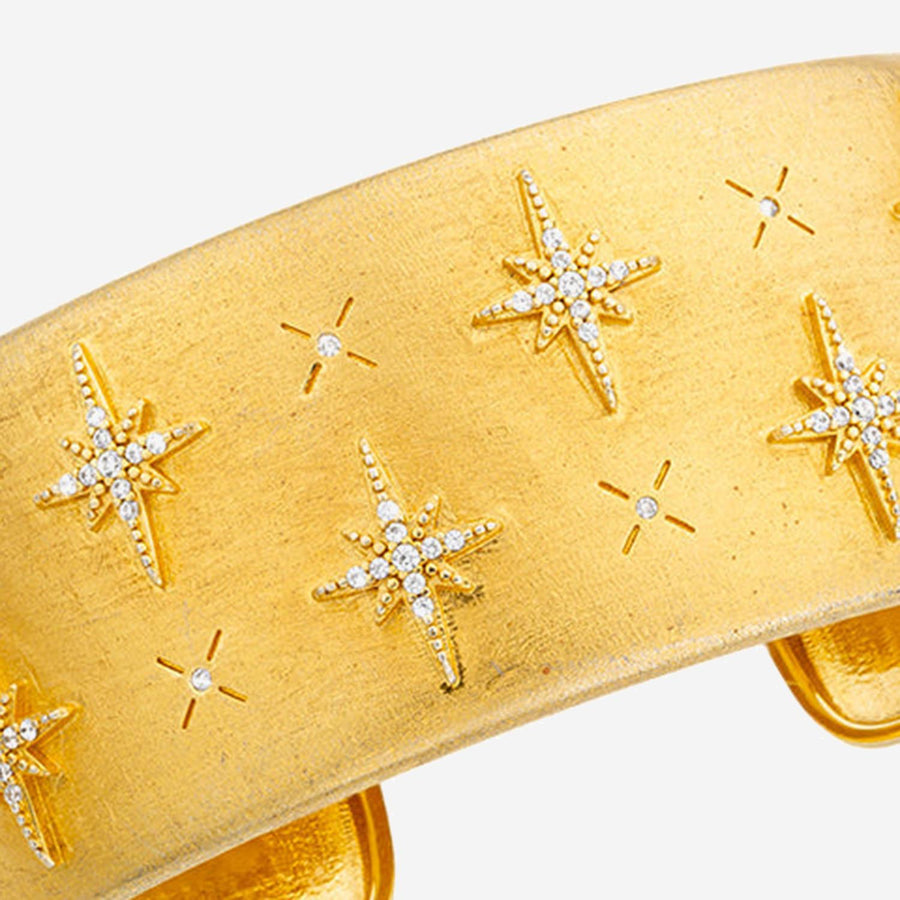 Cuff Bracelet Awesome Diwali Gold Brass