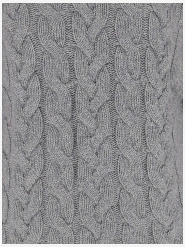 Cashmere Crew-Neck Sweater Grey