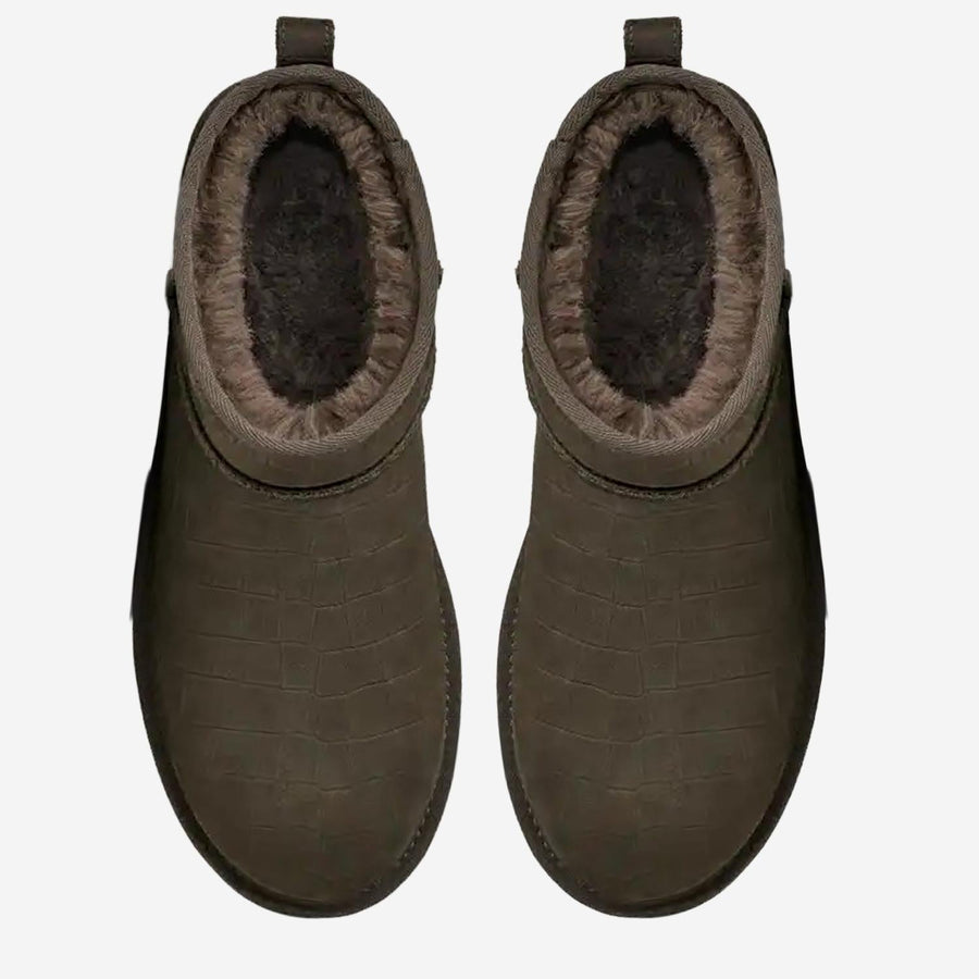 Ankle Boots Classic Ultra Mini Dark Grey Wool