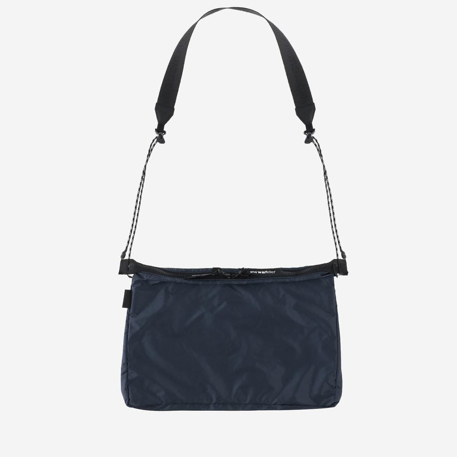 Shoulder Bag Sil Sacoche Navy Nylon
