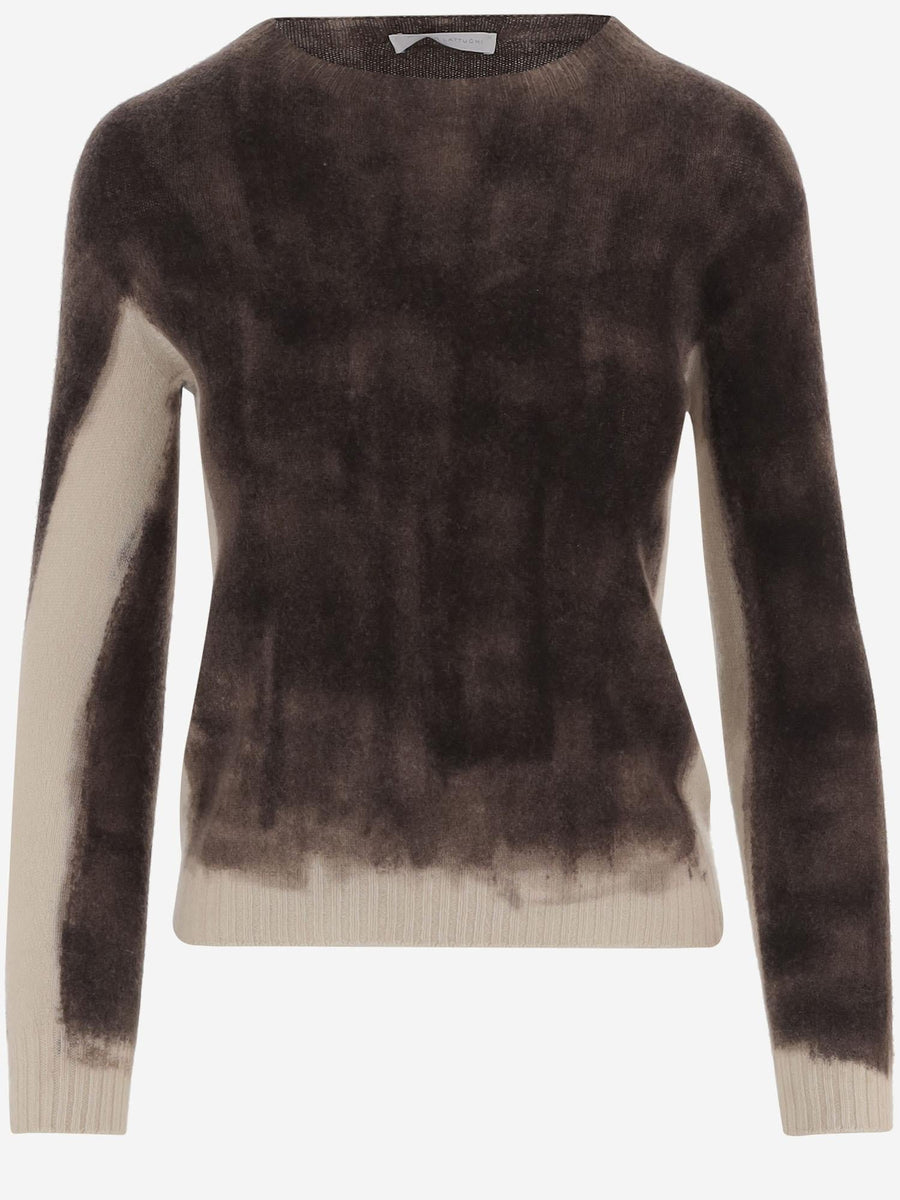 Cashmere Sweater Brown Gradient
