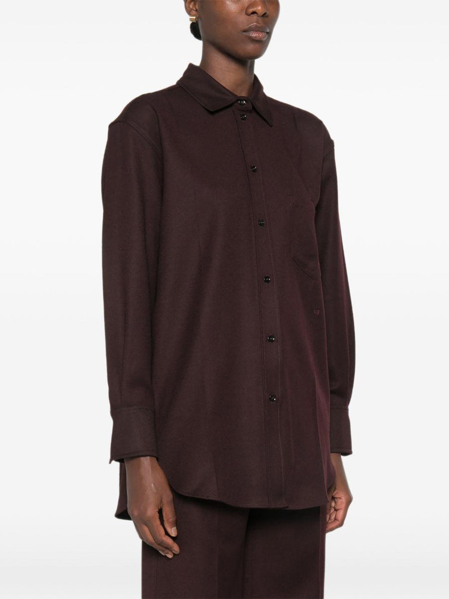 Button-Down Shirt Burgundy