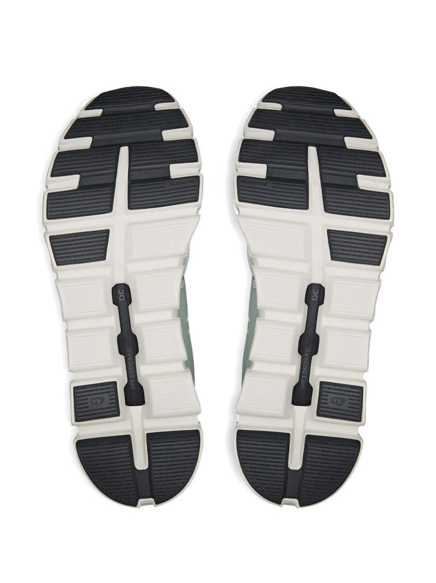 Running Sneakers Cloud 6 Green Recycled Polyester Trainers