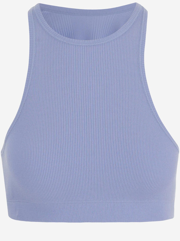 Tank Top Light Blue Cotton
