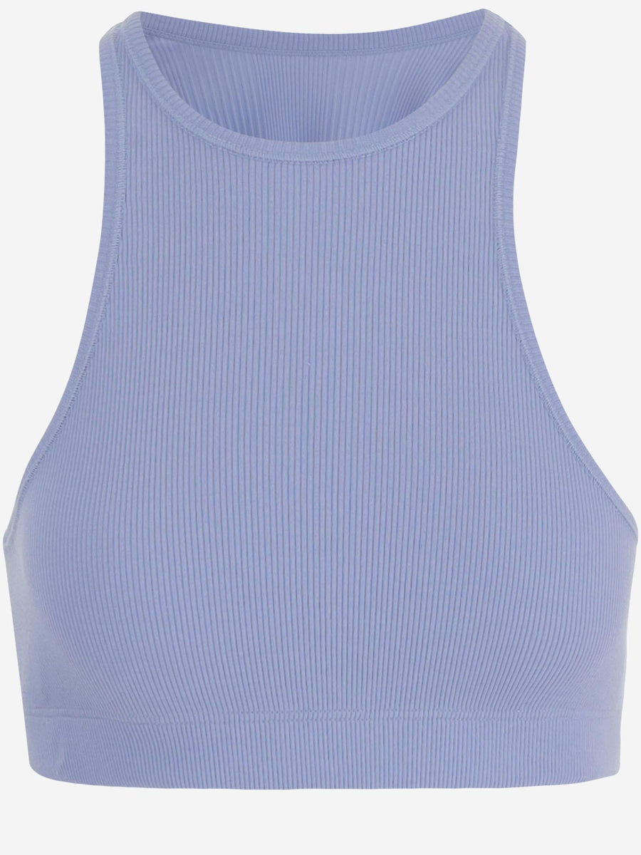 Tank Top Light Blue Cotton