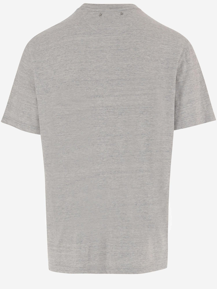 Cotton T-Shirt With Print Gray T-shirts