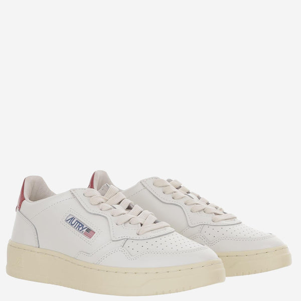 Sneakers Medalist Low Red Leather Trainers