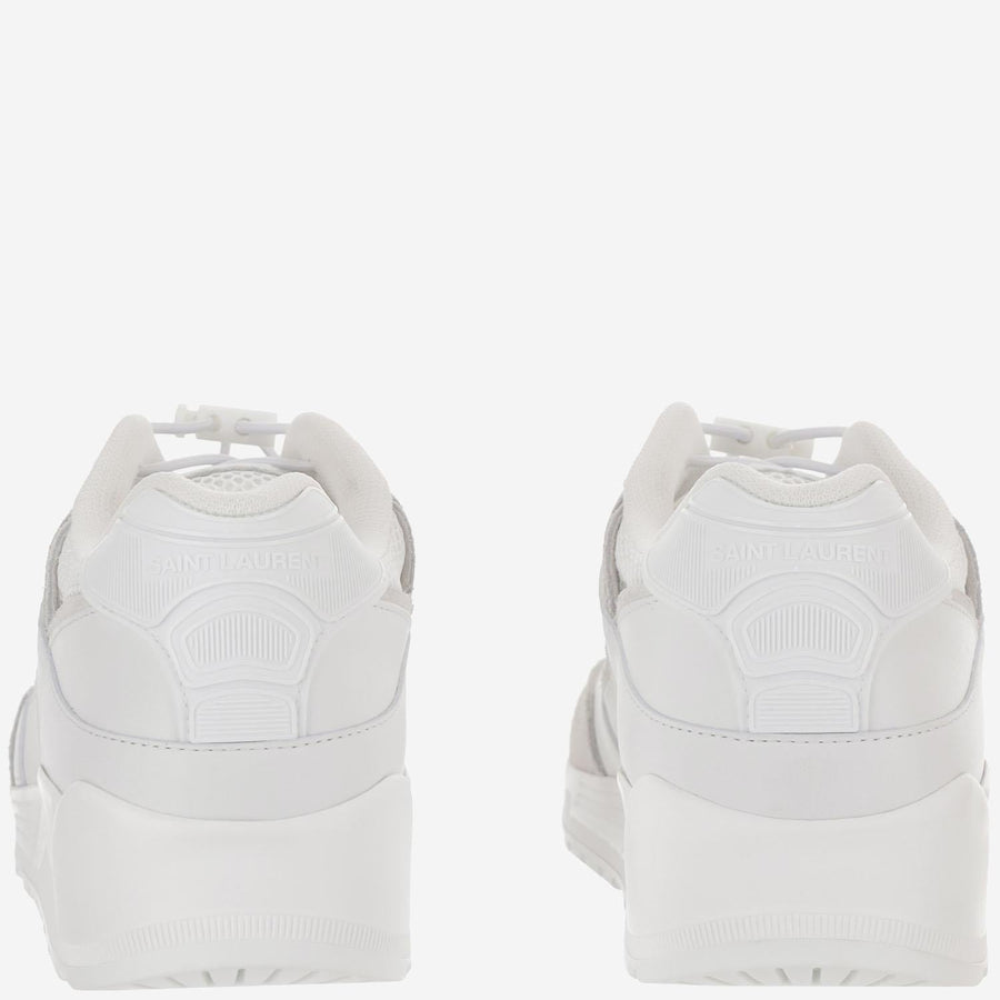 Sneakers Bump White Leather Trainers