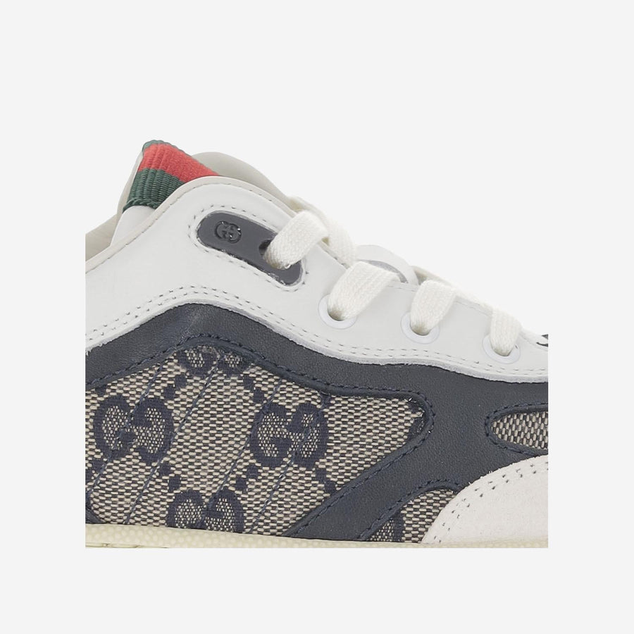 Sneakers Re-Web Multicolour Leather Trainers