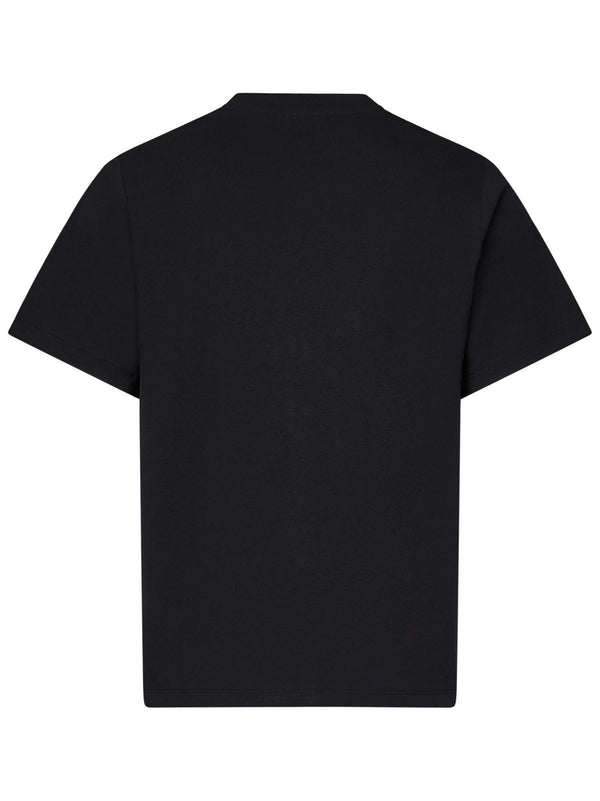 Crewneck T-Shirt Black Cotton T-shirts
