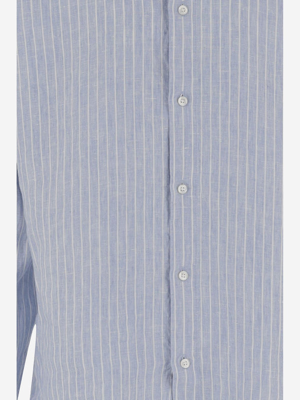 Linen Shirt Light Blue