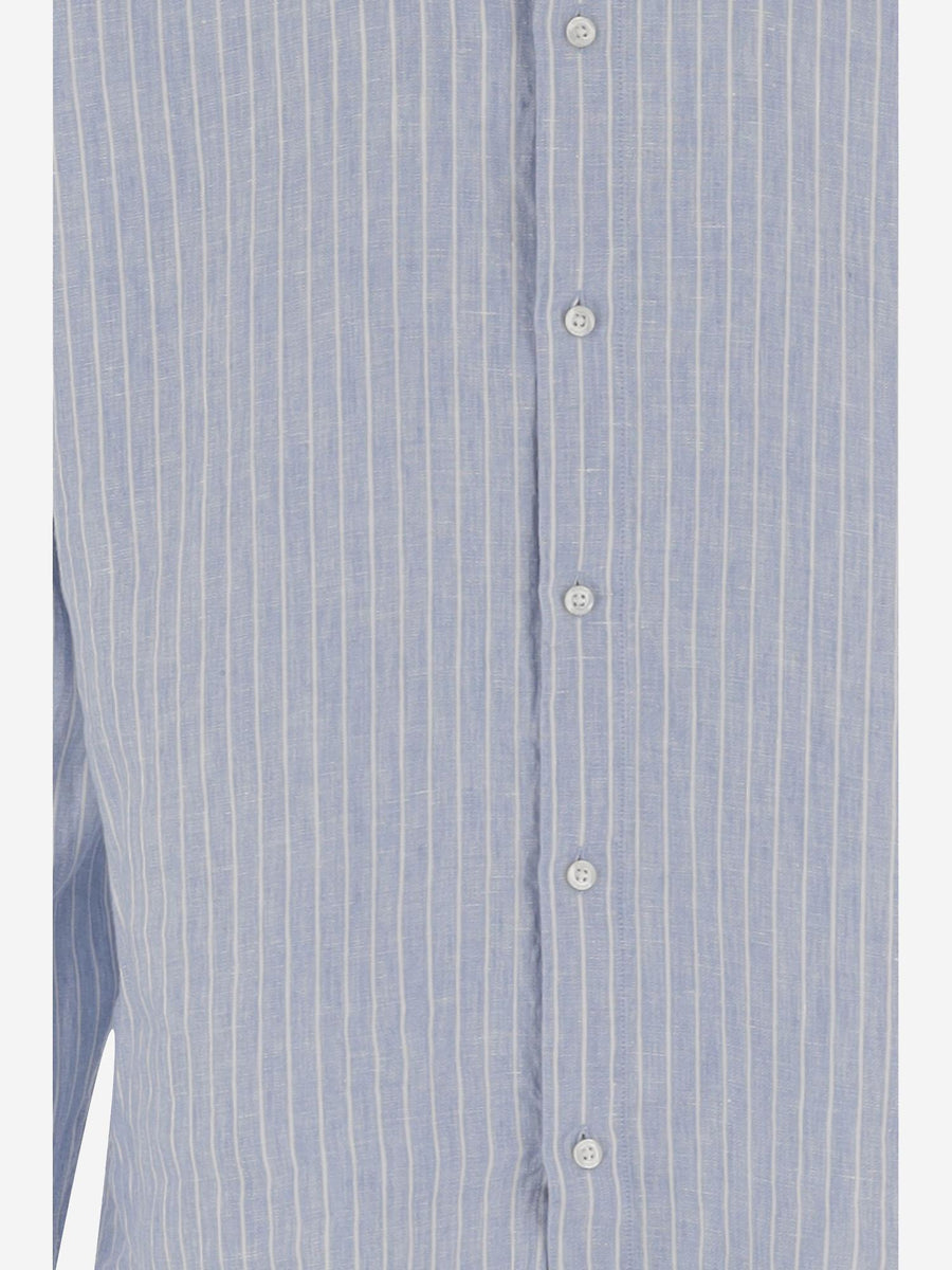 Linen Shirt Light Blue