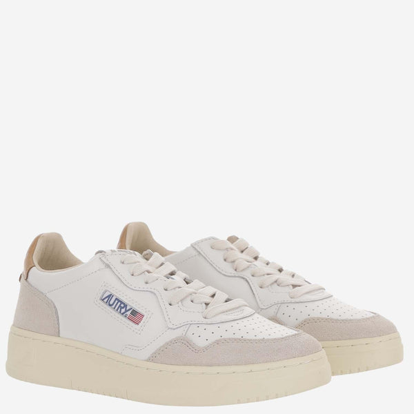 Sneakers Medalist Low Brown Leather And Suede / Rubber Trainers