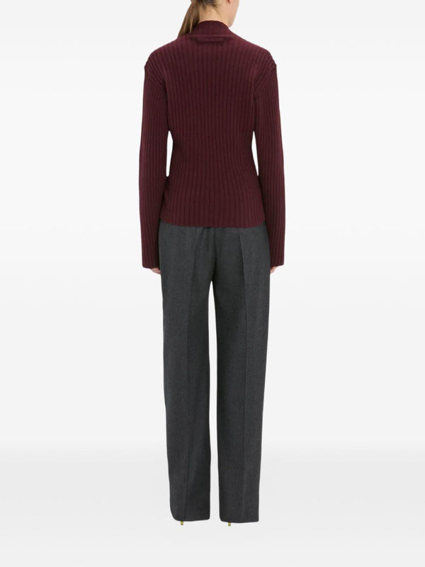 Trousers Grey Polyester