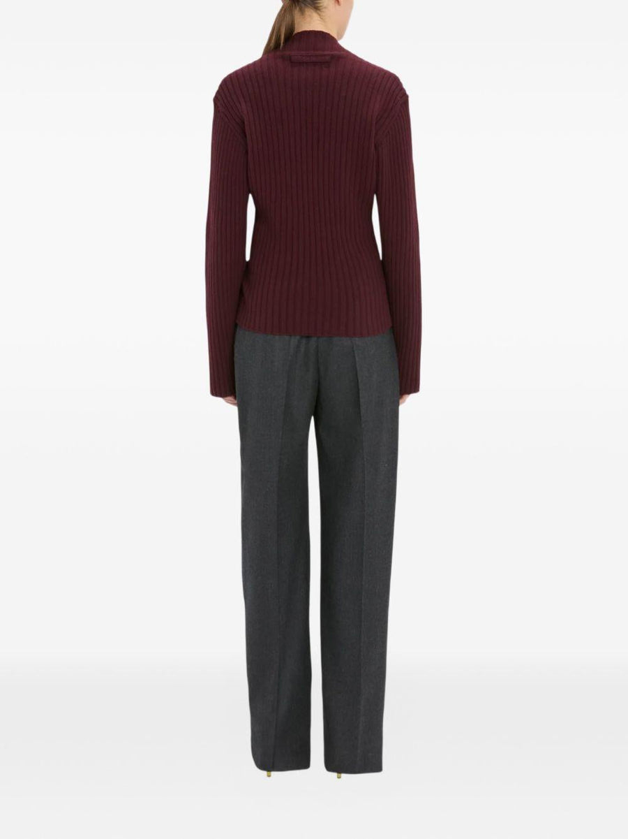 Trousers Grey Polyester