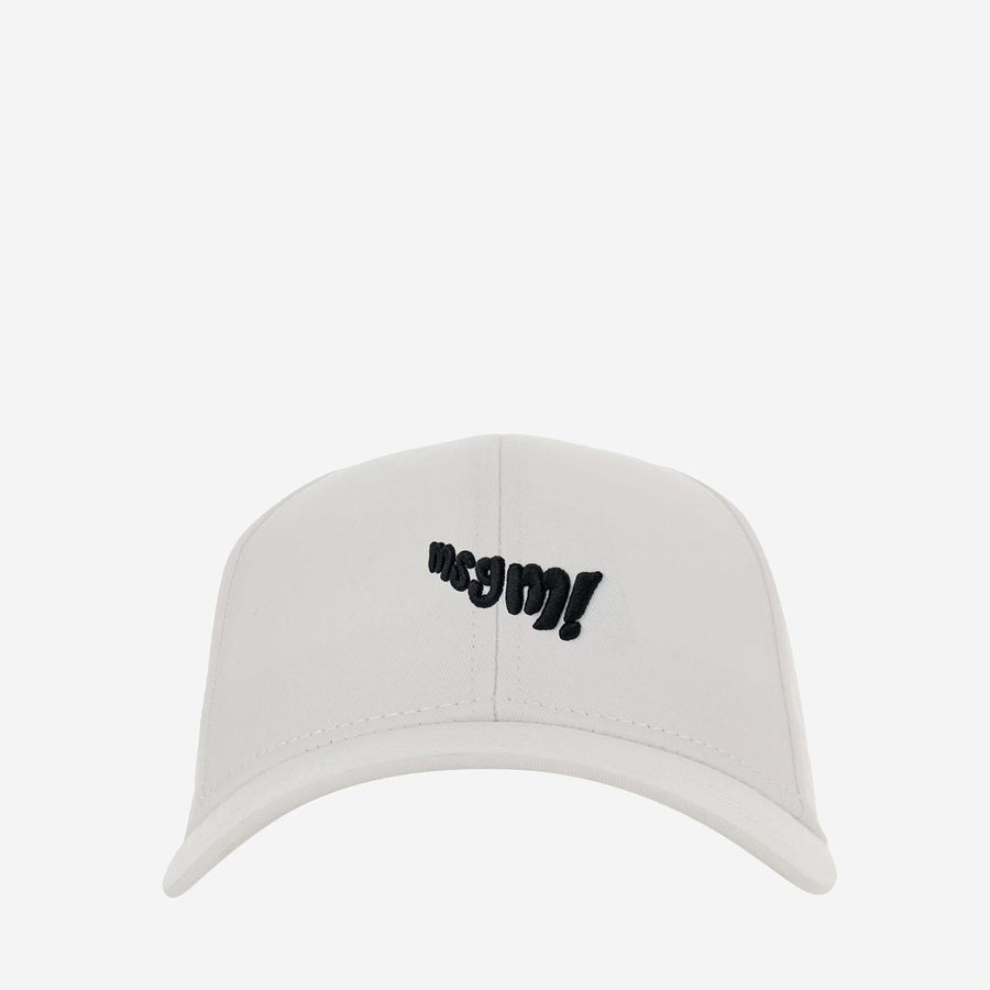Baseball Cap Cotton White Hat