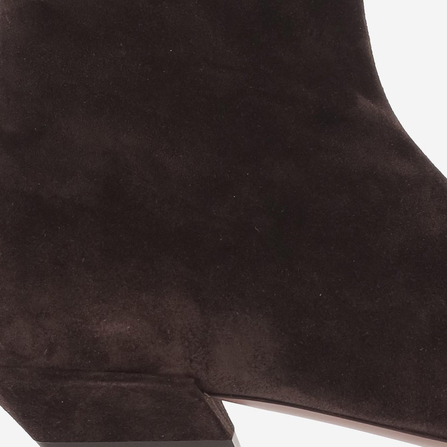 Ankle Boots Bettina Leather Dark Brown Calf