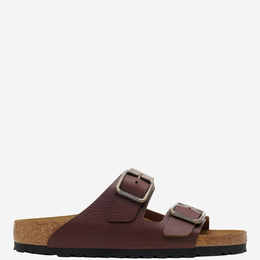 Sandals Arizona Wire Buckle Brown Leather Slippers