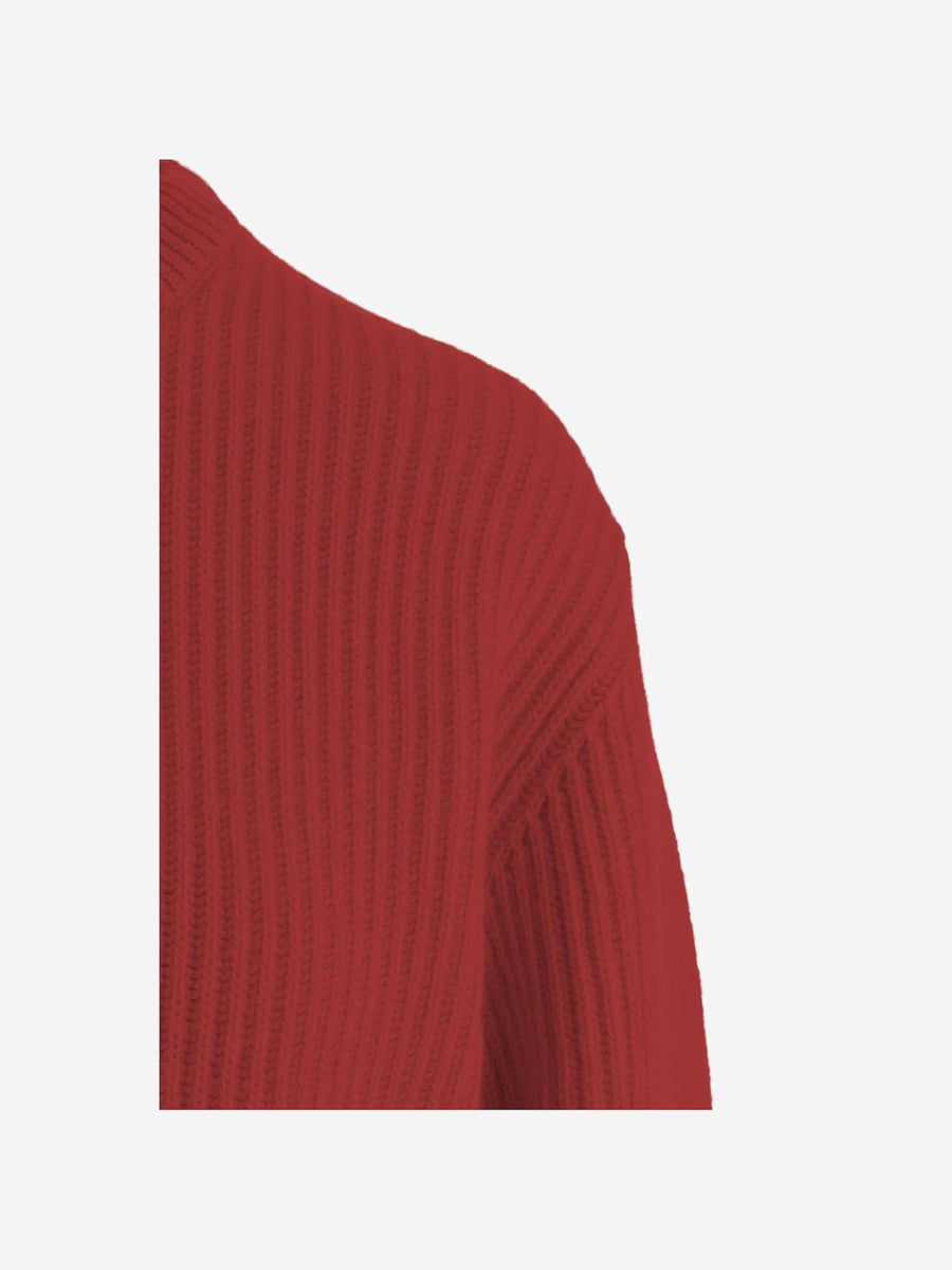 Wool Sweater Red