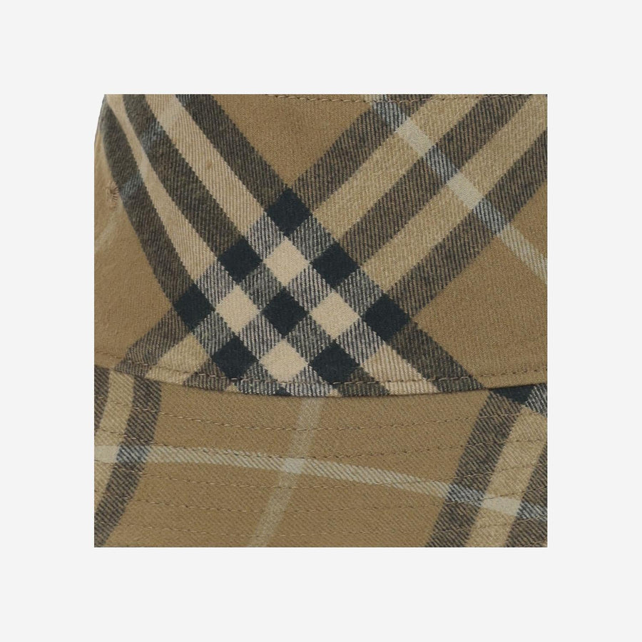 Hat Cotton Check Multicolour